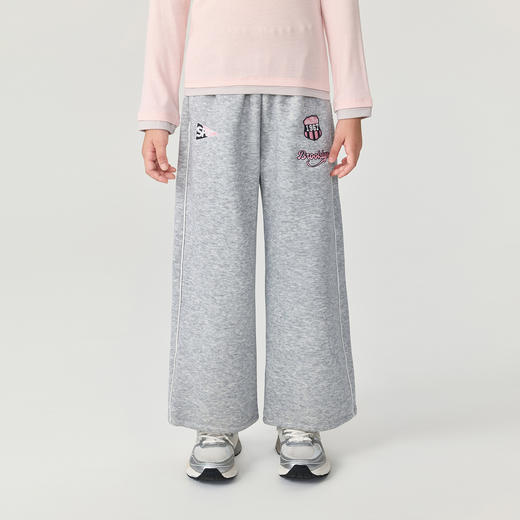 马克珍妮女童复古运动加绒休闲裤2025年秋冬新款551532 商品图1