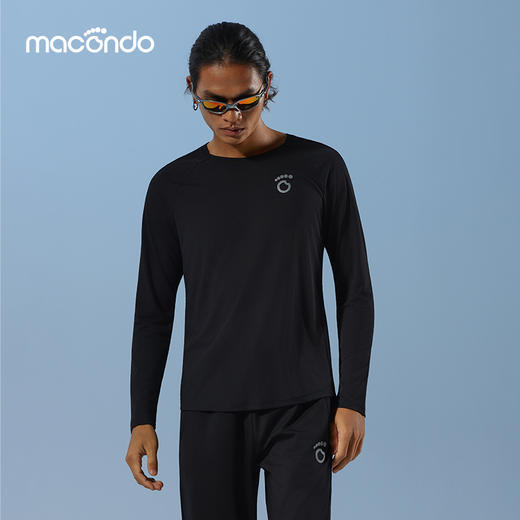 原创单品 ｜ 马孔多男女长袖9代 汗不显科技 速干轻薄透气 腋下一片式 跑步运动 商品图0
