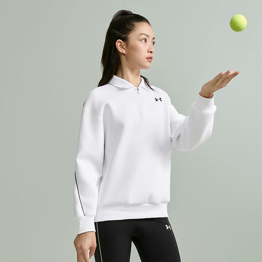 【12月-特惠福利】UnderArmour安德玛儿童25新款设计师款翻领套头卫衣253303526 商品图3