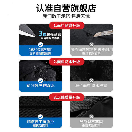 回力 双肩包 15.6英寸笔记本电脑包 商品图3