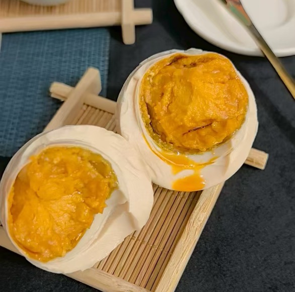 河南特产||【鹤壁国润】焦香味缠丝咸鸭蛋  轻盐少油 配料干净 焦香工艺 来自温泉天然养殖鸭