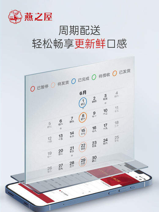 【礼品卡】燕之屋新一代鲜炖燕窝礼品卡燕窝送礼推荐 商品图5