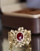 0.78ct刻面红宝石戒指 商品缩略图4