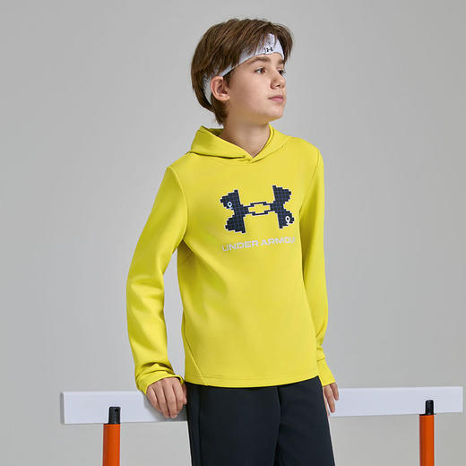 【特惠福利】UnderArmour安德玛儿童25新款空气层连帽卫衣253303212 商品图6