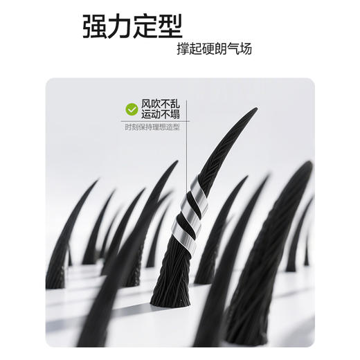 杰威尔啫喱膏男士定型保湿油头发造型自然蓬松发胶发蜡碎发整理膏 商品图3