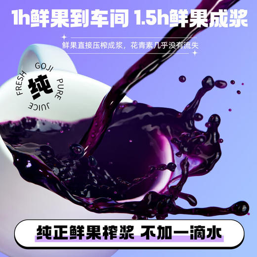 杞里香 尝萃黑枸杞原浆汁300ml 商品图1