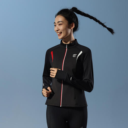 原创单品 ｜ 马孔多防风加绒针织外套 内里磨毛保暖 前片吸湿排汗 高级撞色 立体肩腋  手表孔 拇指洞 两侧拉链兜 商品图1