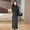 HR MEIQIN1833知性风时尚三件套裙洋气百搭马甲t恤半身裙套装 商品缩略图6