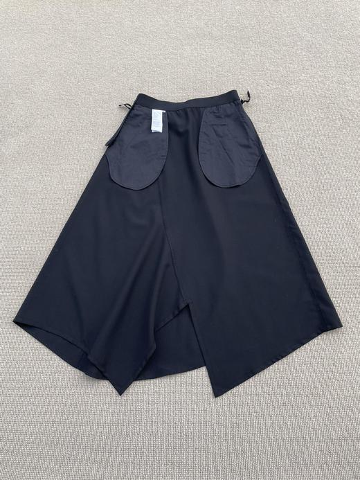 91-5 排他性独家圆正 lew精纺羊毛 不规则半身裙 松紧织带腰头 167/135我穿38 商品图12