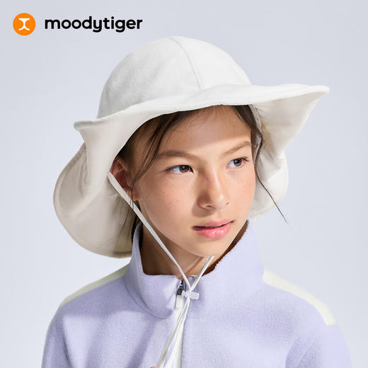 moodytiger儿童暖皮衣家族帽子拒水透气锁温渔夫帽53532401【大J】 商品图3