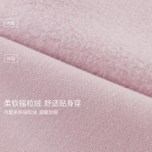 马克珍妮女童加绒加厚休闲校园卫裤2025年秋冬新款551553 商品图4