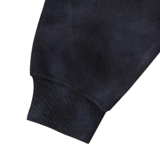 WY1037SDSA男士秋冬新款痞帅男装简约扎染解构明线半拉链立领连帽卫衣 商品图4