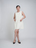 sz3s53_凝脂色_连衣裙_春秋_圆领无袖小香风粗花呢直筒 A 字短款_高级女装_BERNIEELEN 伯妮斯茵 商品缩略图4