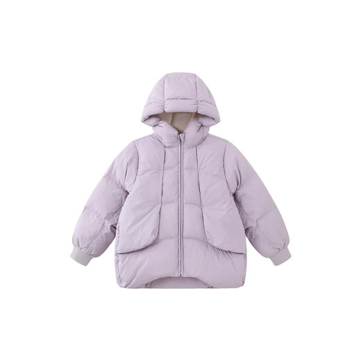 【商场同款】英氏儿童羽绒服短款连帽外套冬季女宝保暖防寒新款 商品图4