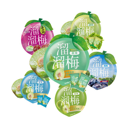 溜溜梅6袋6味休闲装 商品图0