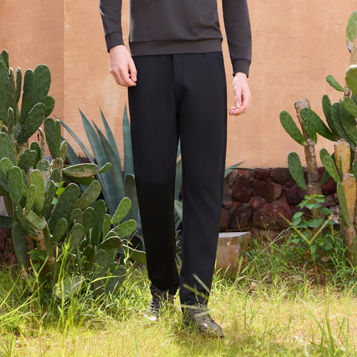 半身缘男裤 秋季简约时尚百搭舒适商务休闲裤253201M17730035 商品图2