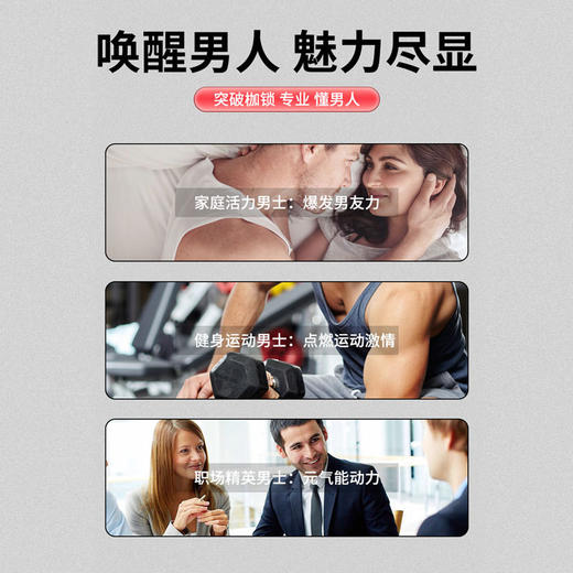 巴沙玛咖（黑武士促睾） 男性片剂 功能用品 蓝帽男性滋补 睾酮 健身 撸铁 精力 商品图2