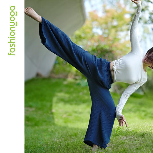 FM15923禅风中式宽腿裤 商品图6