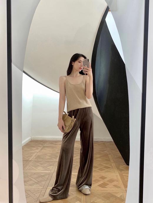 SRD101#14色丝绒裤 商品图2