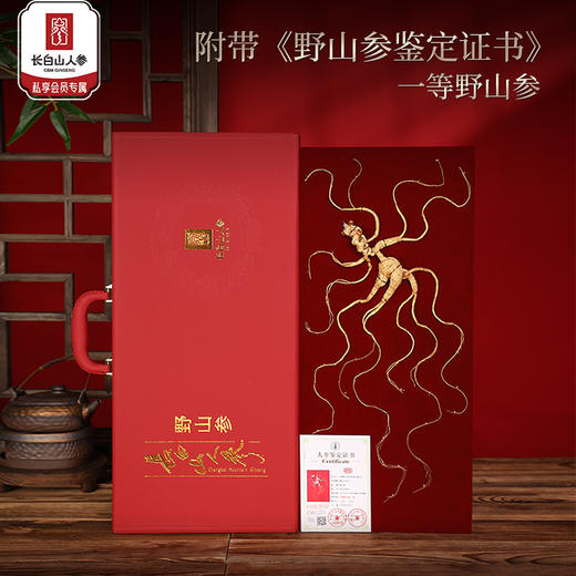【长白山人参】野山参礼盒送礼长辈 野山参 2盒 商品图0