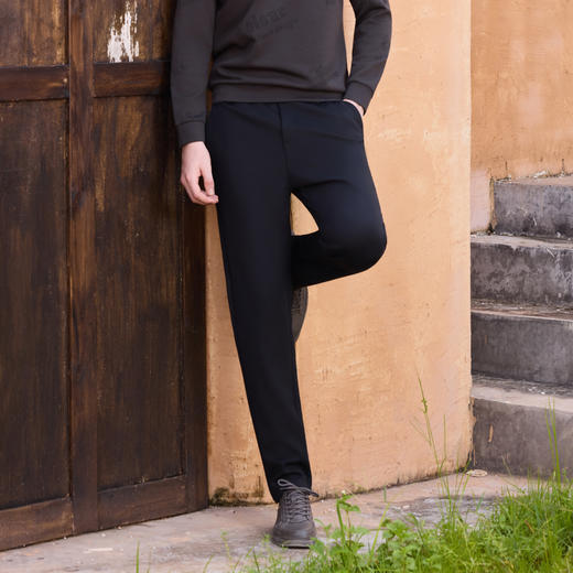 半身缘男裤 秋季简约时尚百搭舒适商务休闲裤253201M17730035 商品图1