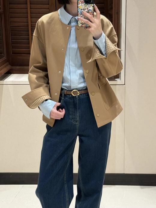 【高品质私服】【IC全棉双面布外套】柔软舒适，正反异色，设计新颖，整体显得更加简洁大方G1232-CC【无标出货 介意慎拍】 商品图7