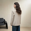 西遇气质职场通勤休闲西装女秋季高级感垫肩廓形西服外套上衣V2951226 商品缩略图4