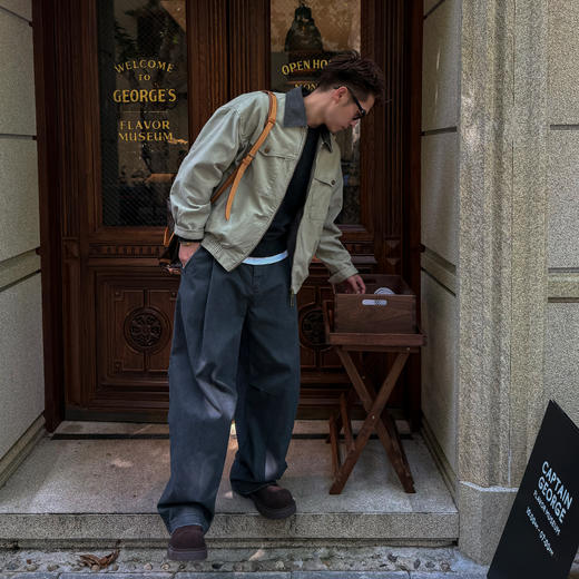 徐太浪【缉明线 拼接工装】320g棉衣夹克男春秋男生酷帅穿搭外套 商品图2