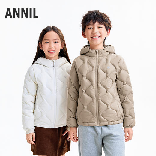 【实体店同款】男女童短款羽绒服冬季新款安奈儿童装AM545278 商品图0