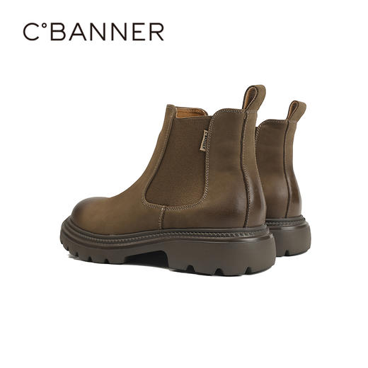 千百度冬季拉长比例，合捏秋冬风度男时尚休闲鞋A25511618 商品图3