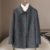 HH 25061705C羊毛双面呢大衣韩版呢子外套 商品缩略图2