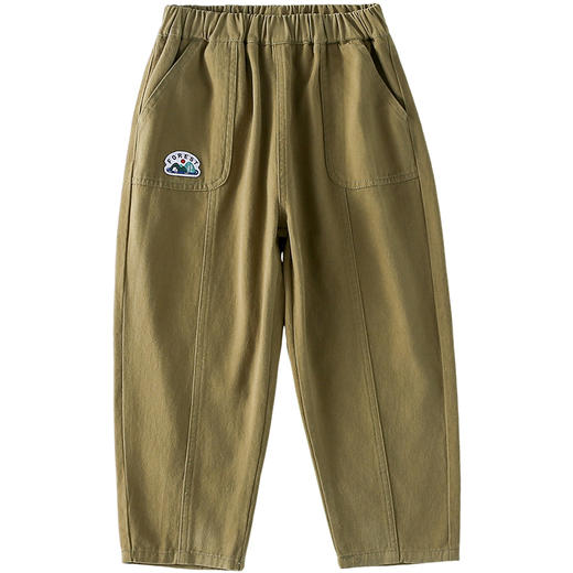 【7A抗菌】棉花堂山系百搭耐磨梭织童装长裤——FA52069 商品图11