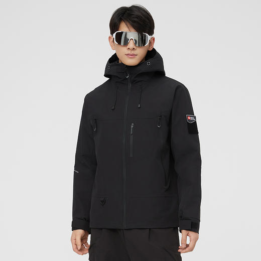 【国标Ⅱ级真冲 硬核三防性能 银狐绒石墨烯内胆】SWISS MILITARY瑞士军工 银狐绒三合一冲锋衣 商品图7