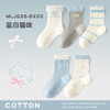 5双29.9包邮！2025秋款童袜 A类精梳纯棉中筒袜 可爱卡通图案 袜头无骨不硌脚 女童男童花色齐全21-37码 商品缩略图5