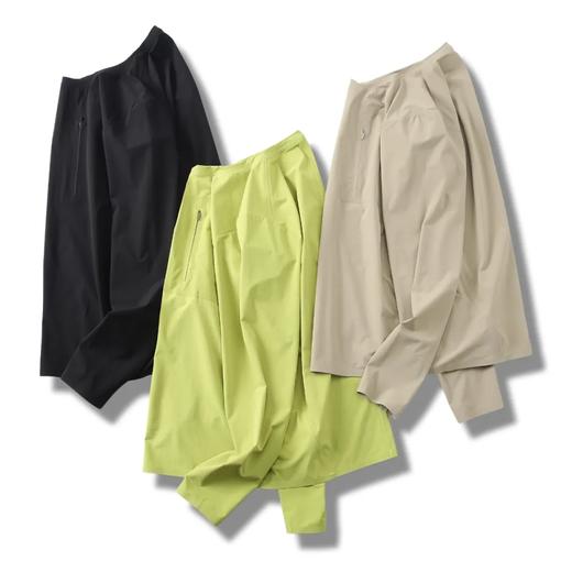 男装休闲运动打底衫 激光切割全压胶 精致立体多片拼接剪裁 轻量化速干长袖T恤 商品图0