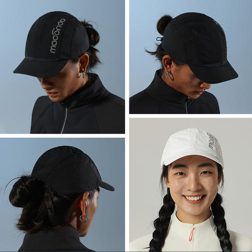 原创单品 ｜ 马孔多竞速实顶帽 吸湿排汗 防泼水 内置防汗带  透气网眼 卡扣可调松紧 商品图4