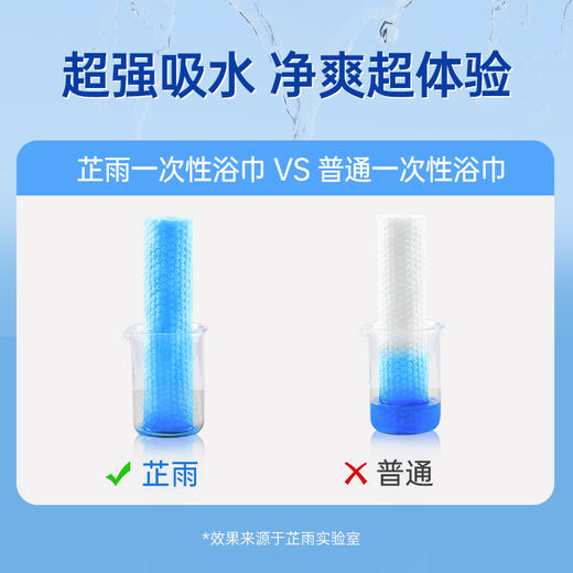 芷雨 柔厚一次性浴巾 包*5 商品图5