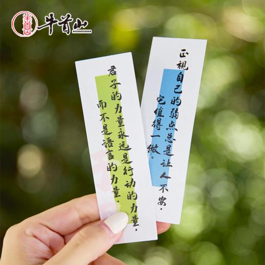 牛首山文创牛首十二讲堂系列贴纸套装经典语录文字贴纸创意手账装饰DIY素材 商品图0