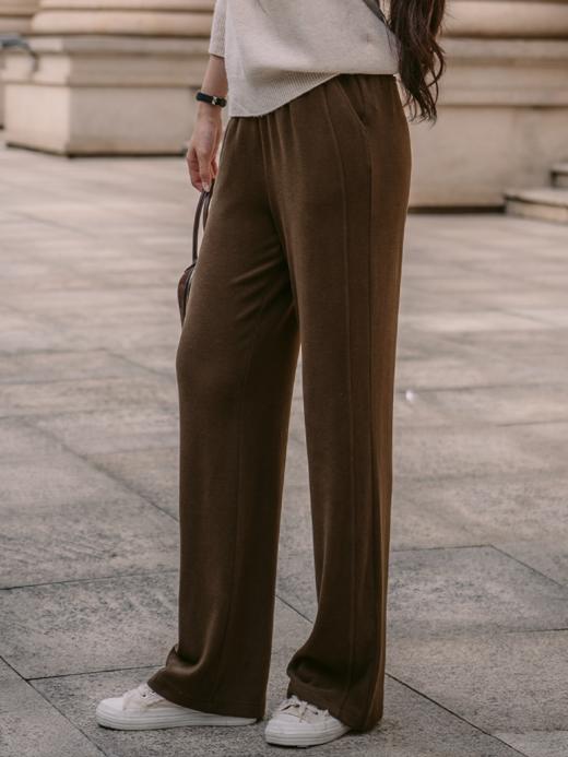 松紧腰休闲直筒裤FCF3PAT113 商品图0