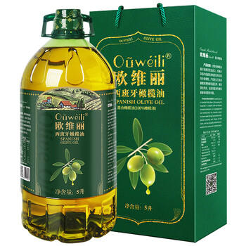 欧维丽（Ouweili）【保真橄榄油】西班牙进口原油纯正橄榄油5L 中式烹饪 /粮油调味 /食用油 /橄榄油 商品图5