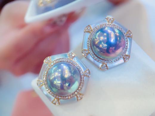 16-17mm马贝耳钉 商品图1