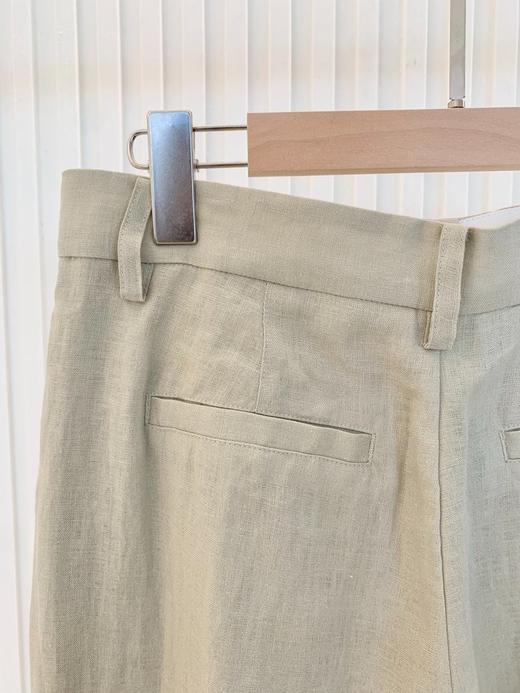 【高品质私服】【MC亚麻高腰及地直筒阔腿裤】以亚麻定下舒适基调 感受夏日清风与自由G1518-CC【无标出货 介意慎拍】 商品图12