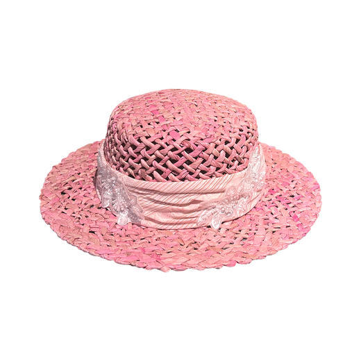 【夏季新品】粉黛薰然编织宽檐礼帽 | 少量现货 商品图5