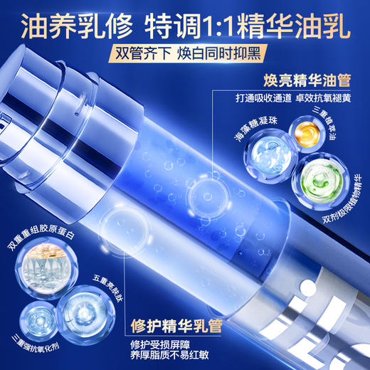iLab艾莱博双管提亮精华乳(多肽凝珠胶原)去暗去黄/抗氧抗糖 商品图4