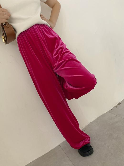 SRD101#14色丝绒裤 商品图10