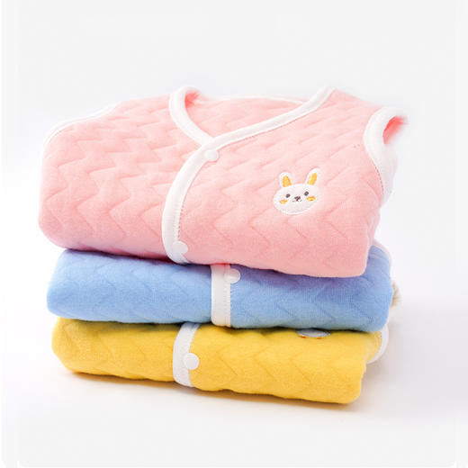 小班郎婴儿马甲春秋外穿男宝宝小背心儿童新生儿夹棉保暖上衣女孩秋冬装73-110 商品图2