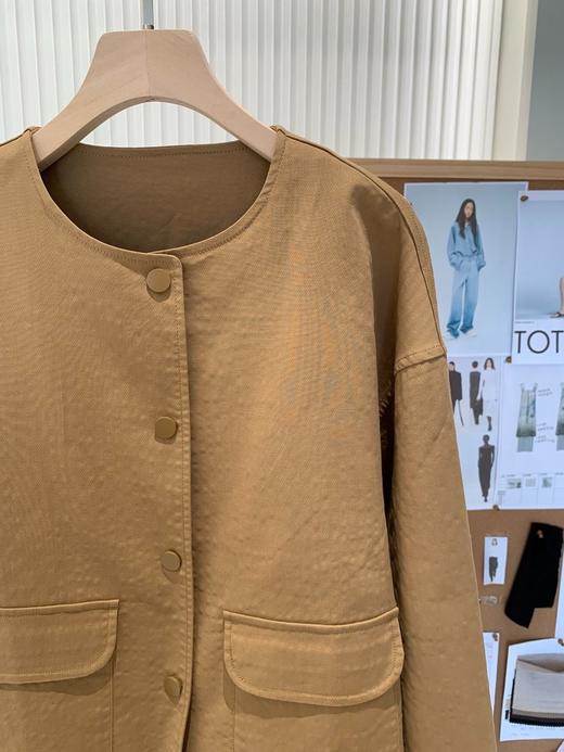 【高品质私服】【IC全棉双面布外套】柔软舒适，正反异色，设计新颖，整体显得更加简洁大方G1232-CC【无标出货 介意慎拍】 商品图12