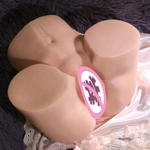 新品漫渺铂金硅胶屁股防水电臀真人复刻阴道逼真倒膜男用情趣用品自慰器 商品图8