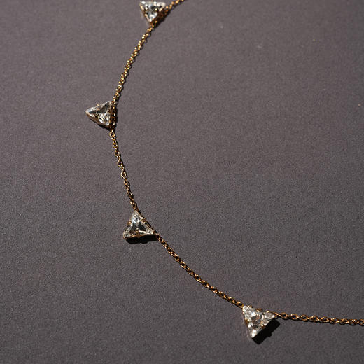 北京仓｜TATABORELLO-SPINE-5点 水晶 项链［意大利设计师］ 商品图3