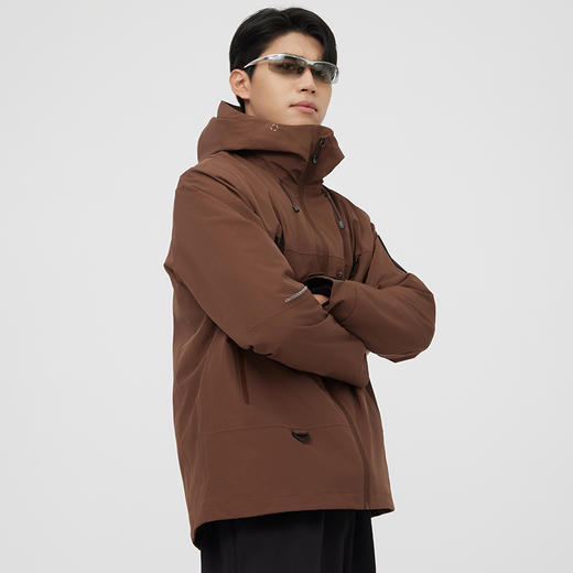 【国标Ⅱ级真冲 硬核三防性能 银狐绒石墨烯内胆】SWISS MILITARY瑞士军工 银狐绒三合一冲锋衣 商品图9